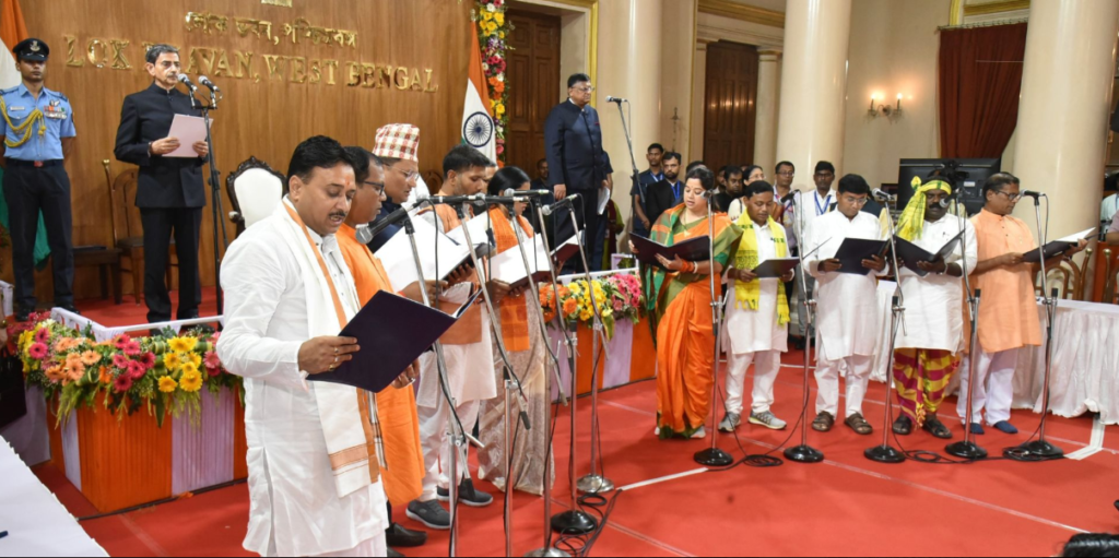 Major Expansion of West Bengal Cabinet: 35 BJP MLAs Sworn in as Ministers