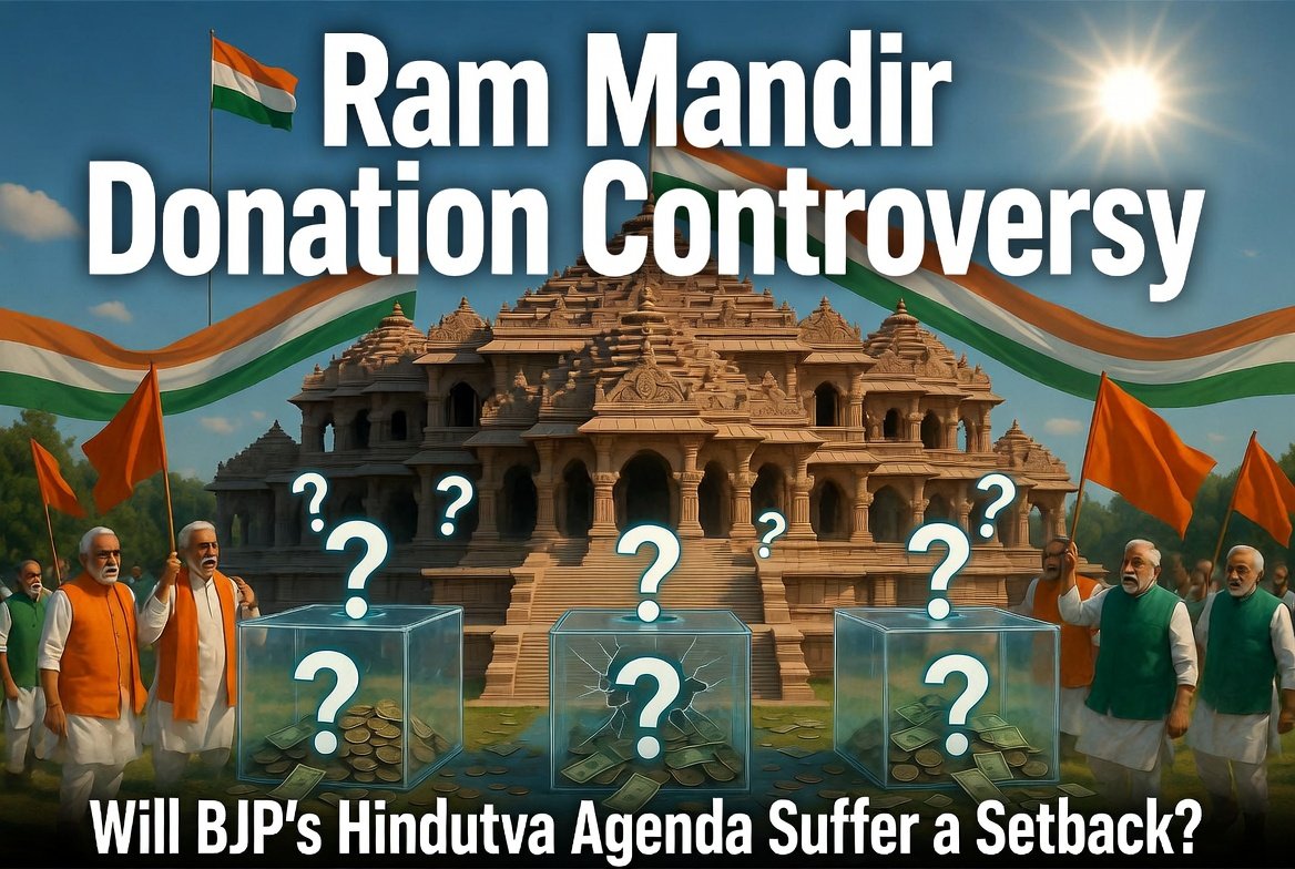 Ram Mandir donation controversy: Will the BJP's Hindutva agenda suffer a setback