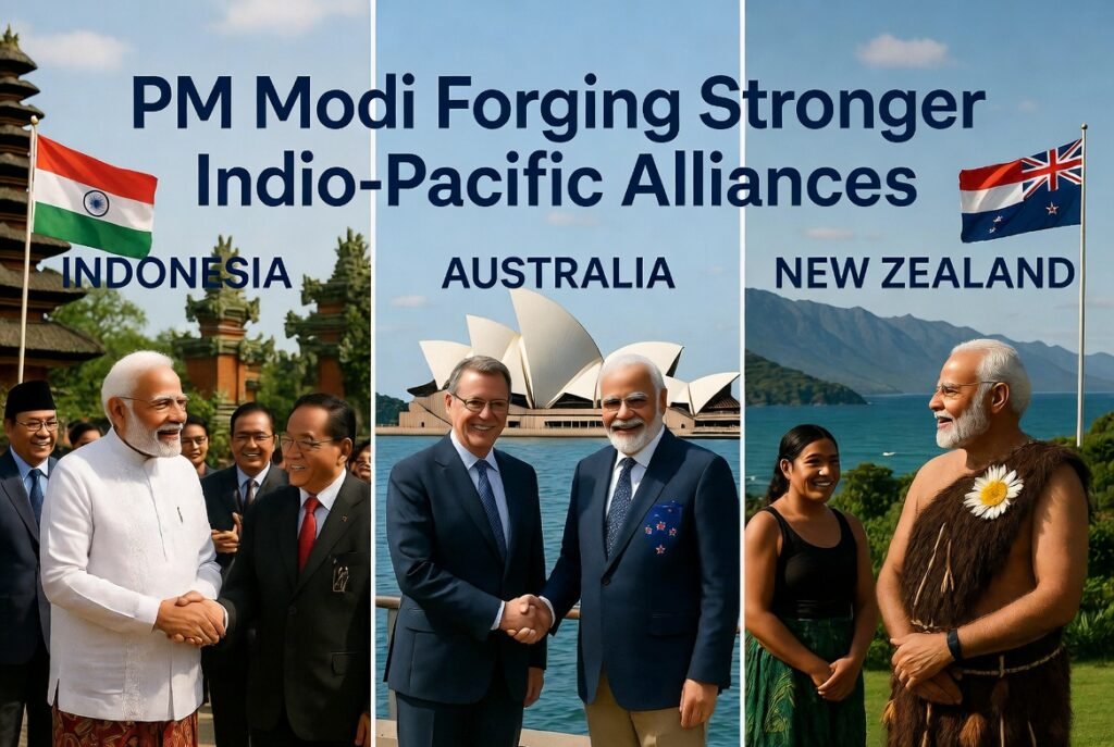 PM Modi to Hold Key Bilateral Talks During Indonesia, Australia and New Zealand Visit