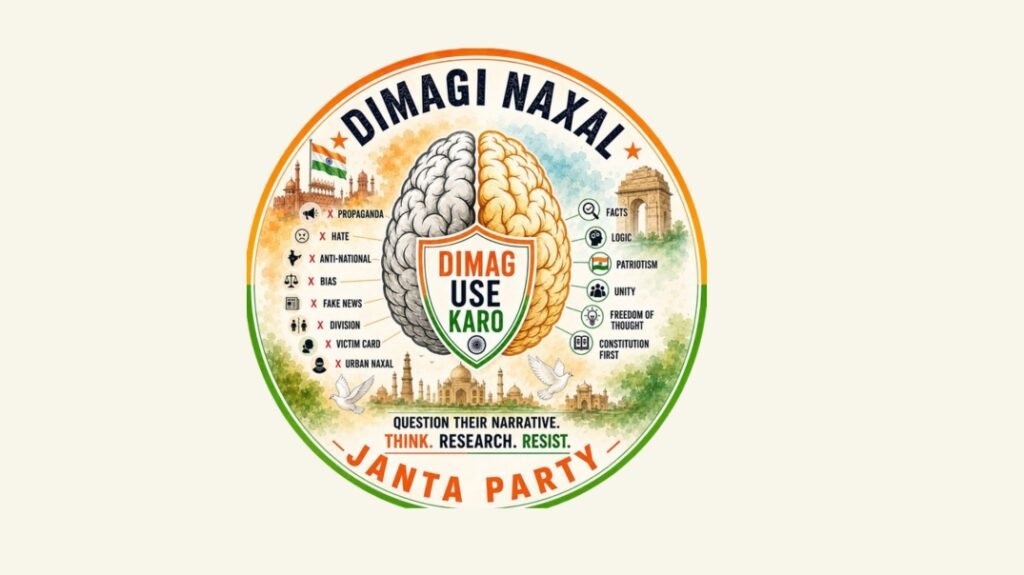 ‘Dimagi Naxal Party’ Explodes on Social Media, Crosses 1.7 Lakh Followers in 24 Hours..