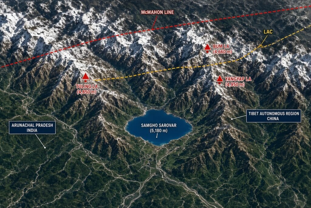 India Asserts Sovereignty: 27 Key Sites in Arunachal Pradesh Added to Official Maps Amid China Border Tensions..