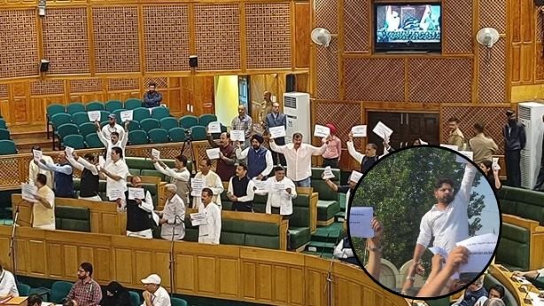 J&K Assembly Session Opens Amid Uproar